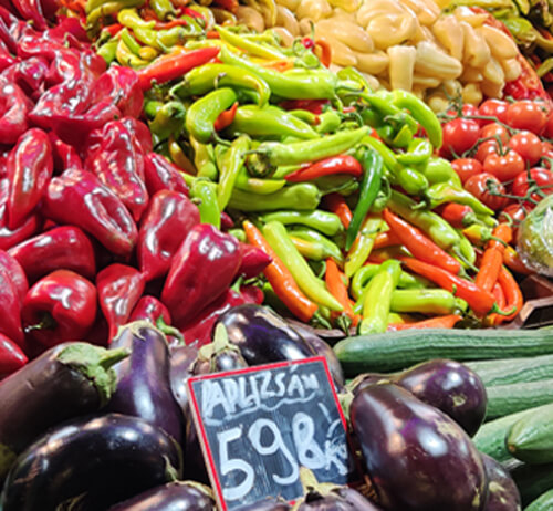 Große Markthalle in Budapest - Foodtour